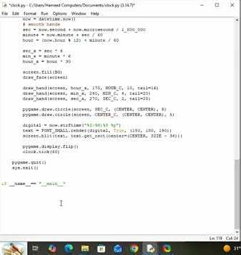 I Built a Digital Clock Using Python 🐍⏰ Python Project for Beginners !