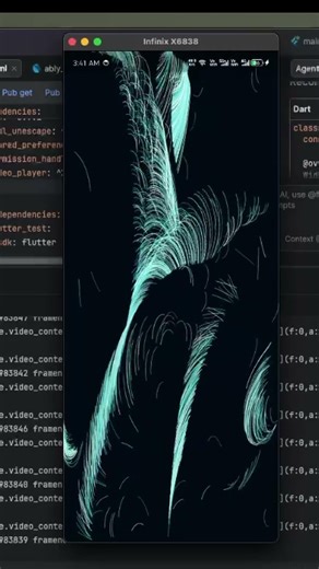 Next-Level Flutter Animation 🚀 | Flow Field Physics Simulation