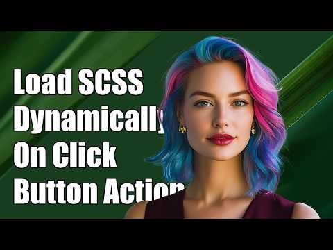 Load SCSS file dynamically on button click