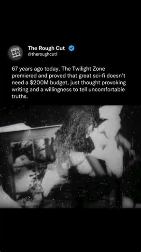 67 years ago the twilight zone premiered proving great sci-fi doesn’t￼ need spectacle, but truth