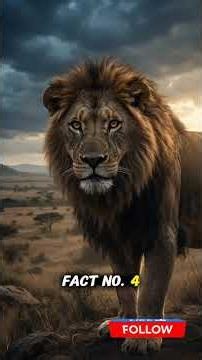 8 Amazing Lion Facts You Never Knew 🦁😱