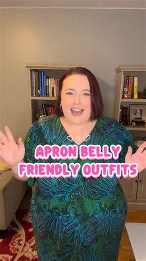 Lauren Hope Krass on Instagram: "Which apron belly friendly outfit is your fave?? #plussize #plussizefashion #bodyliberation"