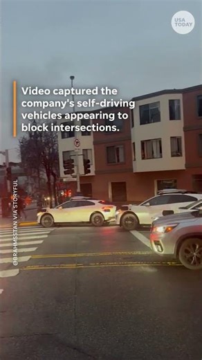 Waymo self-driving taxis jam traffic amid widespread power outage