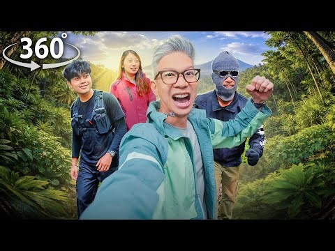 AKU MENDAKI GUNUNG PAKAI KAMERA 360!!