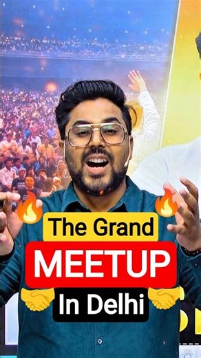 The Grand MEETUP In Delhi 🔥 Gagan Pratap Sir 😎 #ssc #cgl #delhi #meetup