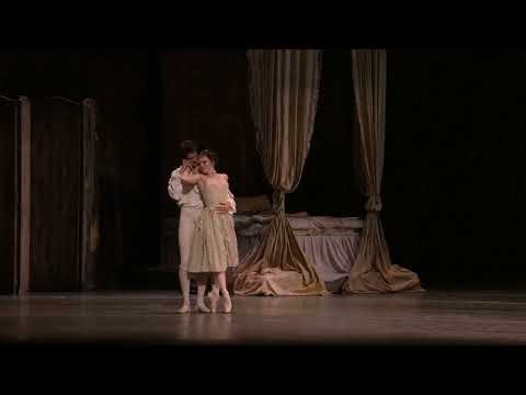 Natalia Osipova and Reece Clarke perform the Act II pas de deux from Kenneth MacMillan's Manon