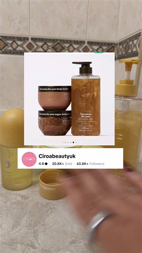 If you love smelling like vanilla, you NEED this 😍🍦 The Ciroa Vanilla-icious body care range is giving sweet vanilla, brown sugar & amber vibes 🤎 ✨ Vanilla body wash ✨ Nourishing body butter ✨ vanilla body mist ✨ Shimmer body stick for that gorgeous glow Basically, your sign to upgrade your everything shower routine 🧴🤍 If you’re a vanilla girlie, add this to your basket before you forget! 🛒 #christmas #VanillaBodyCare #VanillaBodyButter #BodyScrub #TikTokShopFinds