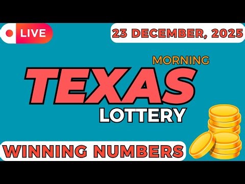 Texas Morning Lottery Results For - 23 Dec, 2025 - Pick 3 - Daily 4 - All or Nothing - Powerball