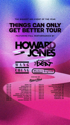 Tour kickoff this summer!