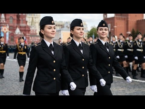 Russian Female Military Parade That Stunned the World (Perfect Precision!)