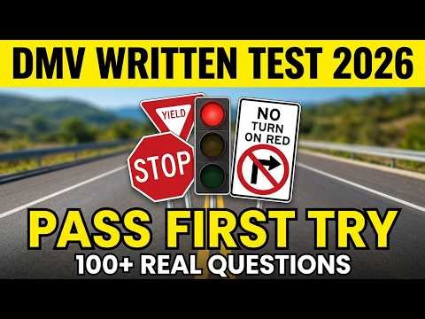 DMV Written Test Questions and Answers 2026 – What You Need to Pass