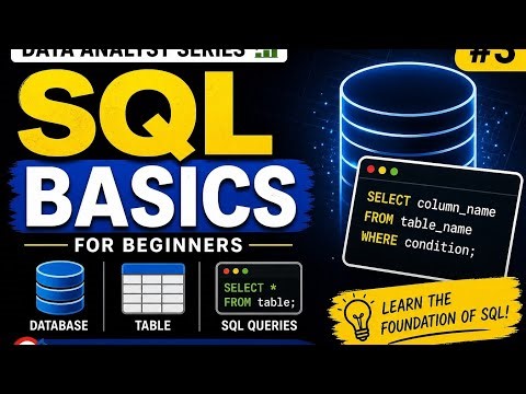 SQL Basics for Beginners | What is SQL, Database & Table Explained (2026)