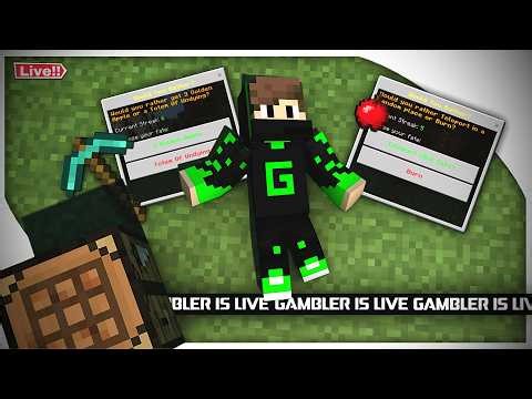 Surviving the Weird Challenges in Minecraft | Minecraft Live #minecraftlive #verticallive