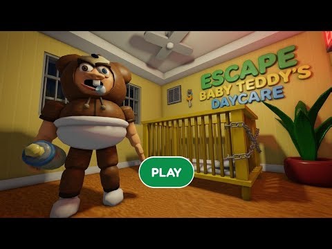 "ROBLOX" Escape Baby Teddy's Daycare [ ps5 120fps full Gameplay ]