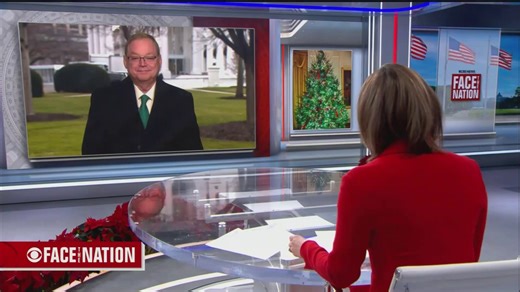 White House economic adviser Kevin Hassett says the U.S. is not in a hiring recession, despite the Bureau of Labor Statistics November jobs report showing unemployment ticked up to 4.6% and the pace of hiring slowed. “I think that, basically, the number was about what the market expected,” Hassett argues. “It was a number that was less than 100, which is a little bit lower than you'd like. But then, after that, we got the Consumer Price Index numbers, which were really amazing.” | CBS News