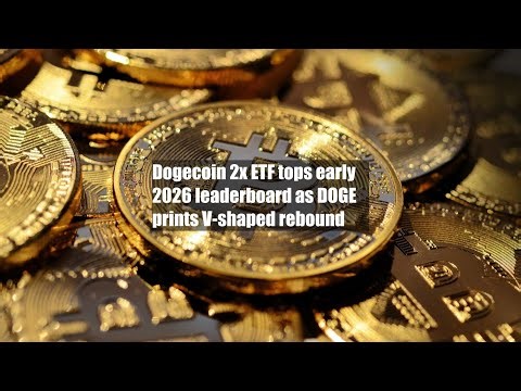 Dogecoin 2x ETF tops early 2026 leaderboard as DOGE prints V-shaped rebound