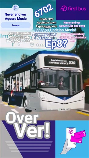 Minecraft story mode episode 8 • Canterbury district bus simulator Roblox! #shorts #firstultraviolet