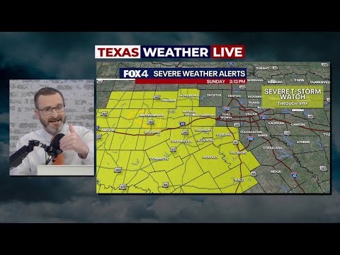Dallas weather: May 10 evening forecast