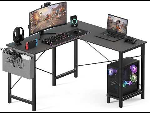 OLIXIS L Shaped Desk 50-Inch Review | Best Corner PC & Gaming Desk
