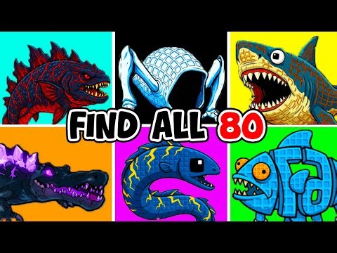 How To Get ALL 80 FISH In Roblox Find The Fish (80)!