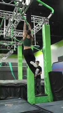 Nora Brown-John gets her THIRD NSC Championship burnout clear #ninjawarrior #shorts