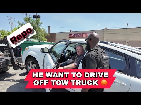 Dude was not getting out the car! (Repo)