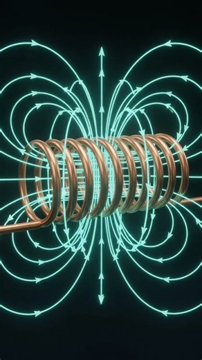Magnetic field through current carrying solenoid