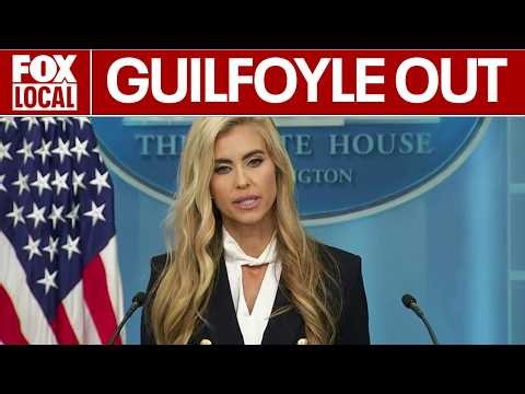 Press Secretary Katie Zacharia fields questions on Kimberly Guilfoyle resignation