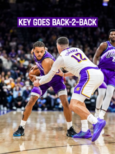 @therealkeyontegeorge putting points UP in the third #utahjazz #nba #basketball #keyontegeorge #jazz