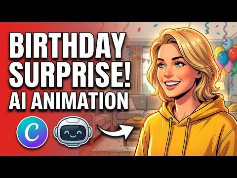 I Turned AI Character Images Into a Talking Animated Story With Canva & AI!