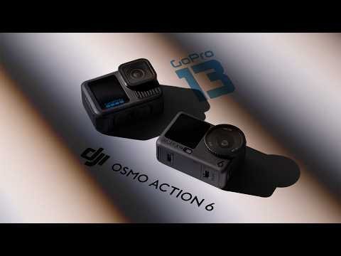 DJI OSMO Action 6 VS GoPro Hero 13: The Ultimate Action Cam Showdown