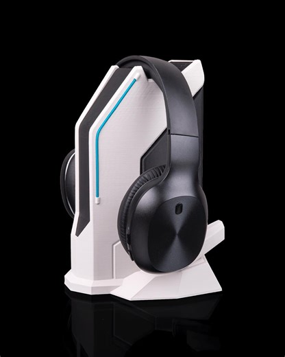 Gaming Headset Stand – Desktop Headphone Holder – Gamer Setup Accessory – Headset Dock Station – Gaming Desk Organizer - Etsy