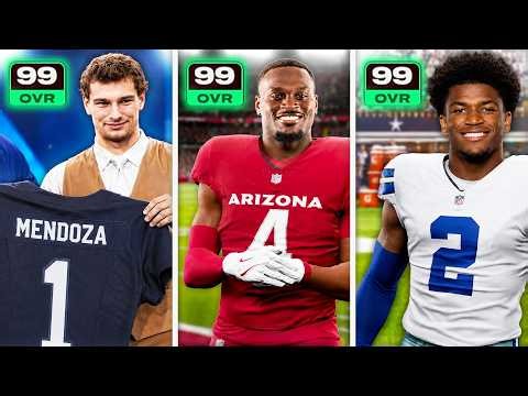 I gave every NFL team a 99 Overall Rookie!