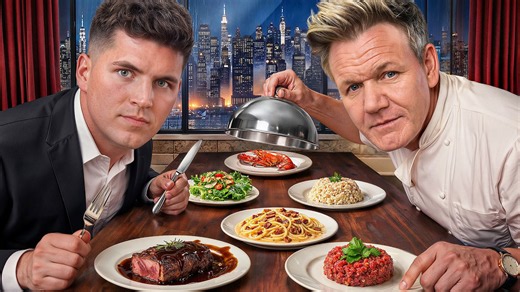 Pasó 24 horas comiendo en los restaurantes de Gordon Ramsay para ver si realmente merecen el hype