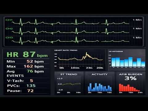 Cardiac Monitor Simulation｜ECG/EKG｜2.5 hour