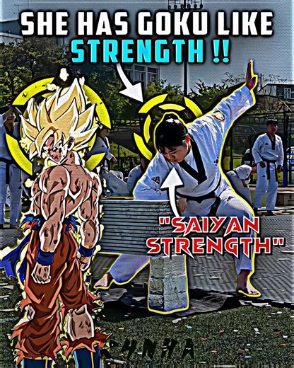 She Naturally Has Goku-level Power...! ☠️