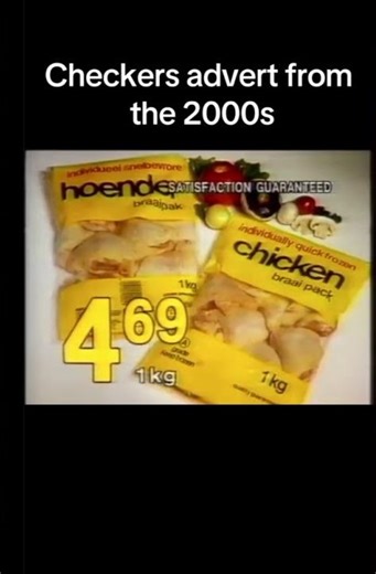 Checkers advert from the 2000s