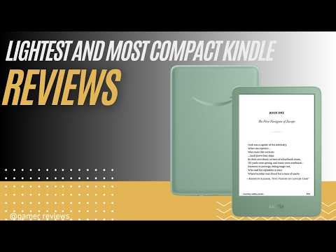Amazon Kindle 16GB New Model Review Lightest Kindle with Faster Page Turns