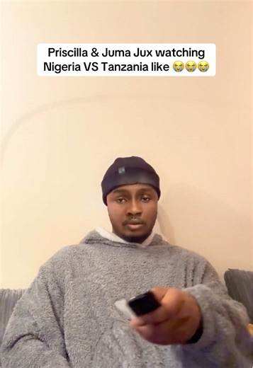 Priscilla and Juma Jux Enjoying AFCON Match