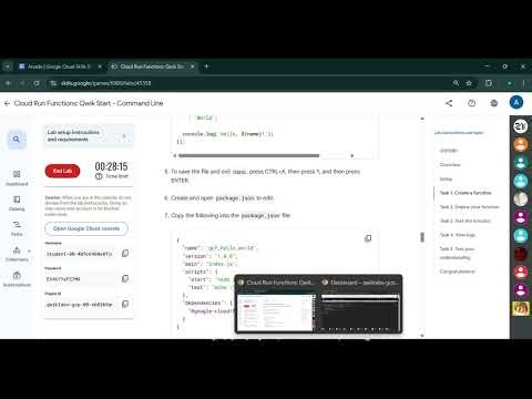 [NEW 2026] Cloud Run Functions: Qwik Start - Command Line | Google Arcade | Level 1 Jan | #GSP080