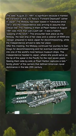 THE HISTORIC CARRIER SWAP IN HAWAII 🦅