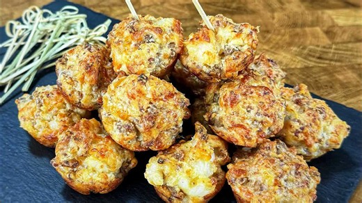 One-pan cheddar bay biscuit casserole bakes with sausage and shrimp