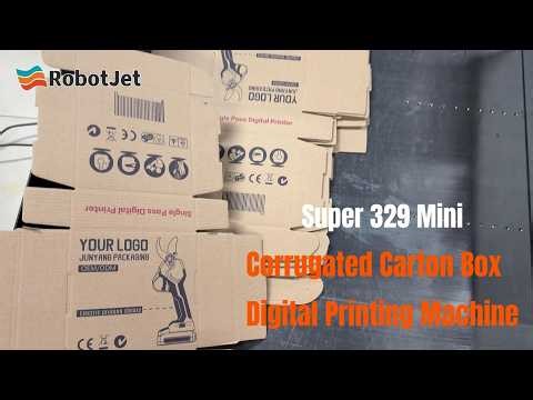Super 329 Mini Corrugated Carton Box Digital Printing Machine