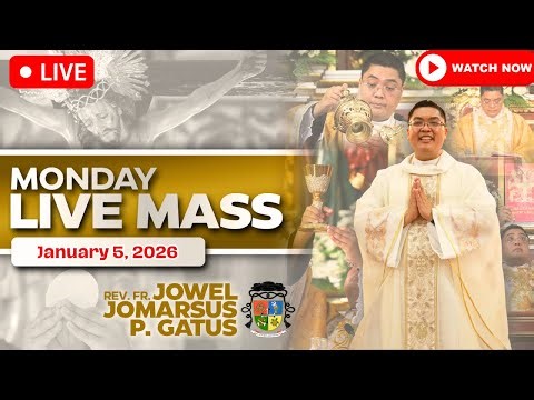 MONDAY FILIPINO LIVE MASS TODAY *JANUARY 5, 2026* FR. JOWEL JOMARSUS GATUS