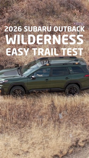2026 Subaru Outback Wilderness takes on The Rattler Trail Test. #newcar #carreview #xmode