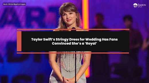 Taylor Swift’s Stringy Dress for Wedding Has Fans Convinced She’s a ‘Royal’