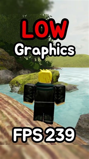 High vs Low Graphics in Roblox… huge difference