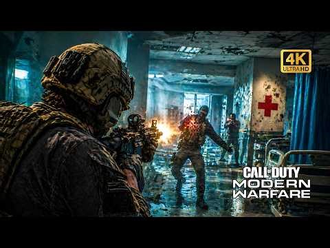 The Hospital Siege: Hunting Party | Ultra Realistic Graphics [4K 60FPS] Walkthrough Call Of Duty