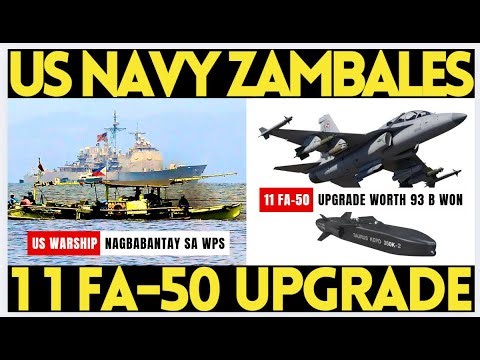 US DESTROYER HINAHANAP ANG SUBMARINE NG CHINA MALAPIT SA ZAMBALES, FA-50 UPGRADE KONTRATA PIRMADO NA