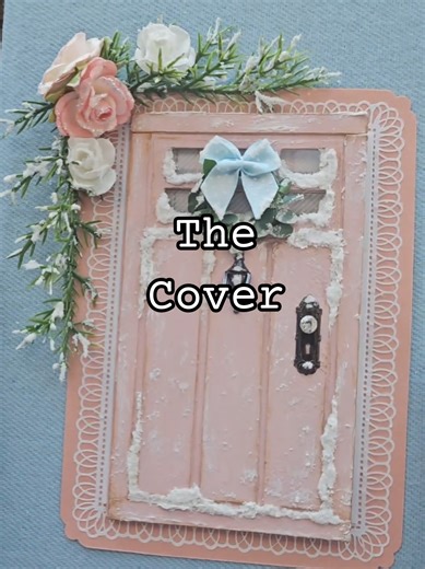 Winter Cottage Journal Cover Creation